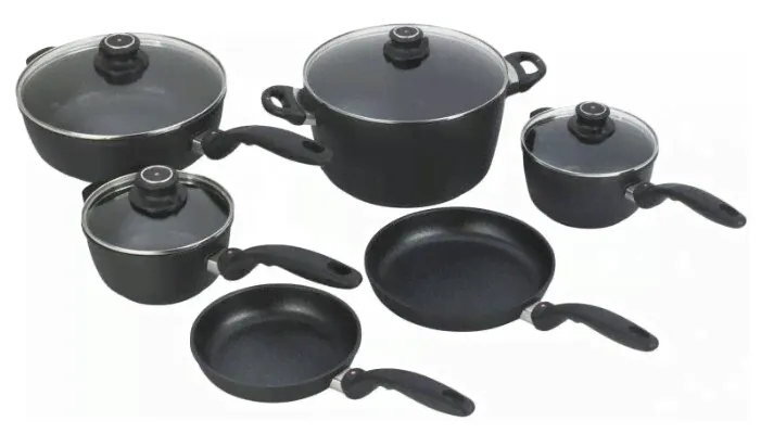 Набор посуды Swiss Diamond XD SET6099 10 пр. черный