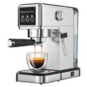 Рожковая кофеварка Swiss Diamond SD-ECM 004 серебристая, Серебристый, SD-ECM 004