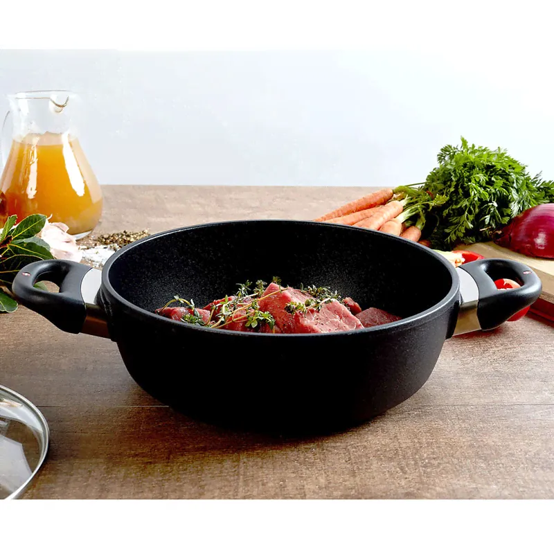 Сотейник с крышкой с двумя ручками Swiss Diamond XD Classic Induction 24см-3