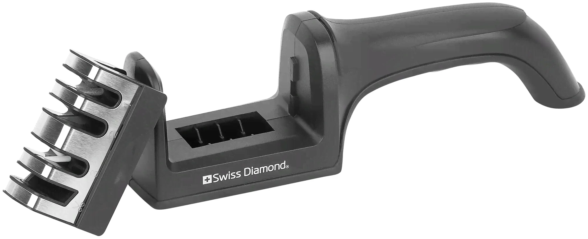 Точилка для ножей и ножниц четырёхфазная Swiss Diamond Desire SPN-SD / точилка для ножей механическая
