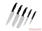 Набор ножей Samurai, 5 предметов, сталь 3Cr14/пластик, Черный Swiss Diamond Knives