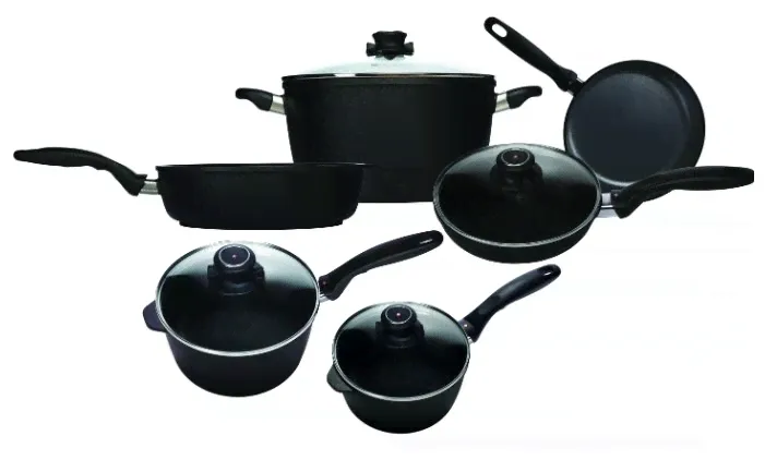 Набор посуды Swiss Diamond XD SET6099 10 пр. черный-3